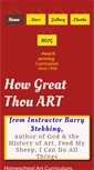 Mobile Screenshot of howgreatthouart.com